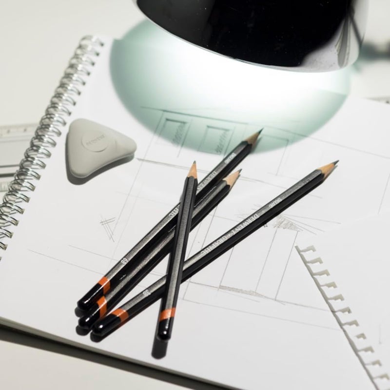 Derwent Graphic Pencil Set - 24 Professional Quality Graphite Pencils in Tin - Image 3